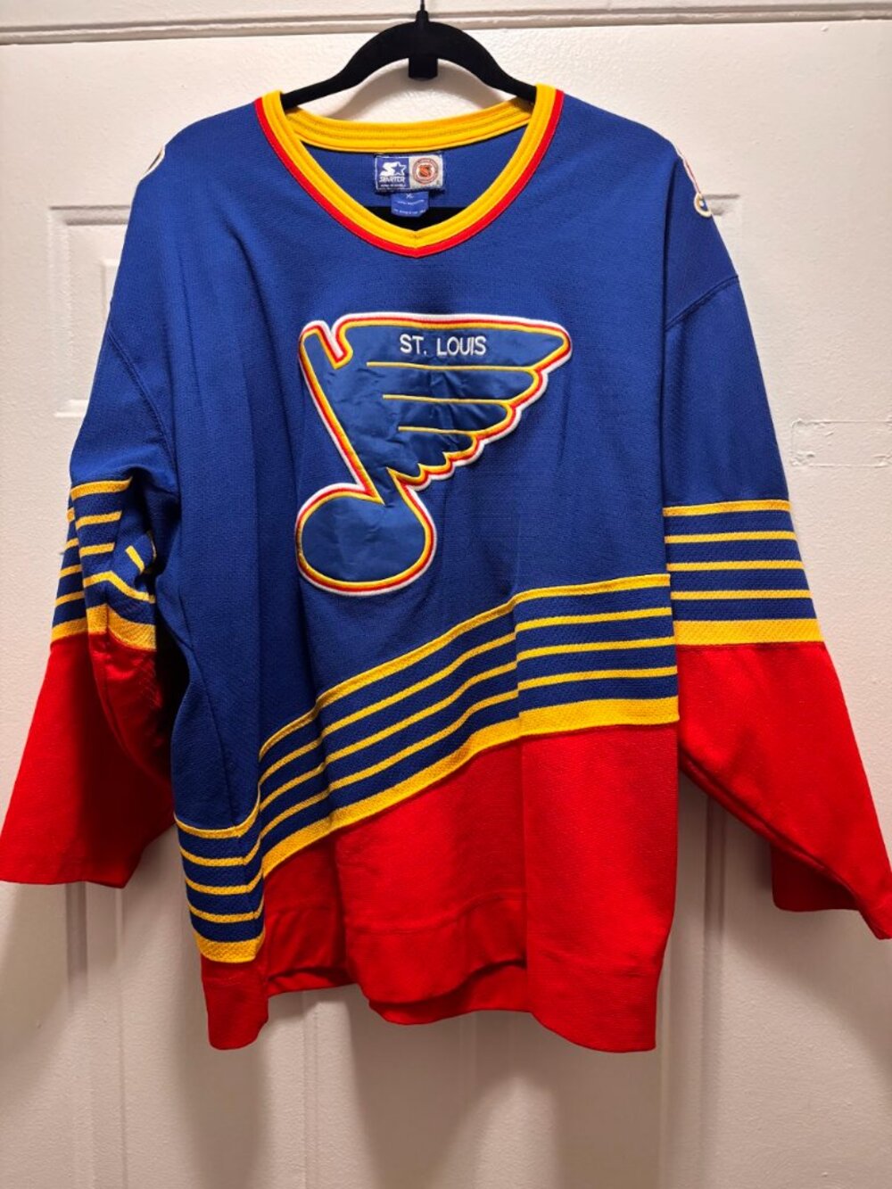 90s Starter St Louis Blues Jersey, XL